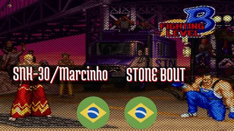 FT5 Rbff1 SNK 30 Marcinho BR Vs STONE BOUT BR Real Bout Fatal