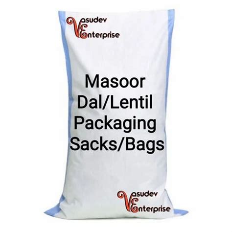 Pp Woven Masoor Dal Lentil Packaging Sacks Bags In Aligarh Uttar