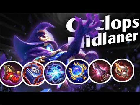 Gameplay Cyclops Midlaner Builds Dan Emblems Terbaru Un 2023 Mobile