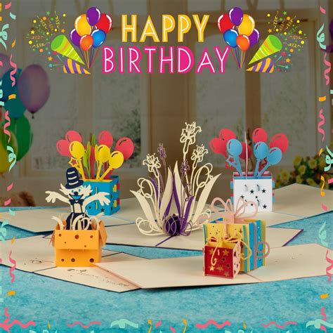 Buy Pop Up Card Pack By Devine Popup Cards D Birthday Card For