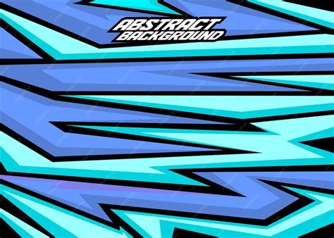 premium vector racing background abstract stripes  ice blueblack