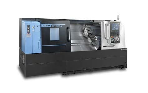 Maximize Productivity With The Puma Dnt L Turning Center Machine