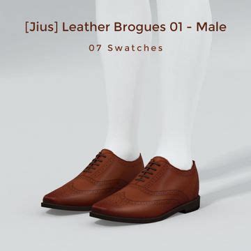 Overview Men S Shoes Collection Part Jius Sims Sims Cc Shoes