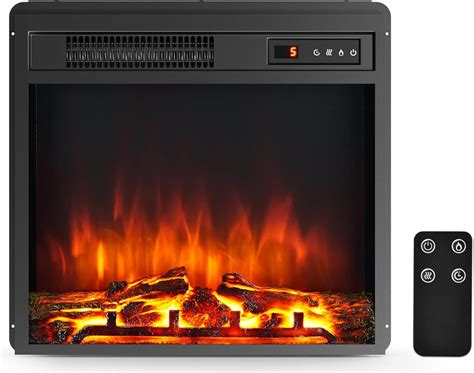 Amazon ARLIME 18 Inch Electric Fireplace Inserts 1500W