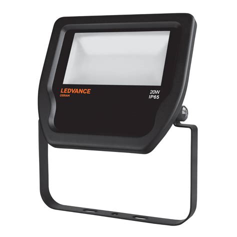 Ledvance® Led Floodlight 20w 3000k Projecteur Noir