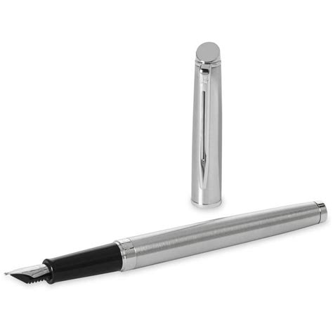 Custom Printed Promotional Waterman Stainless Steel Fountain Pen