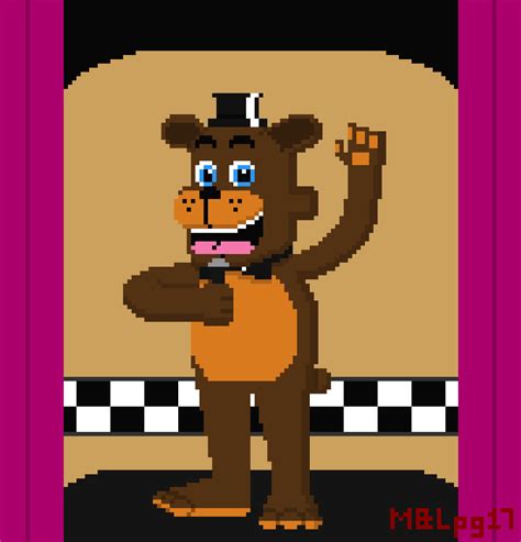 MandLpg17 - Freddy Fazbear Pixel Art by MandLpg17 on DeviantArt