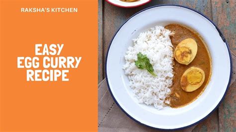 Easy Egg Curry Made Using Boiled Eggs Boiled Egg Curry With Coconut