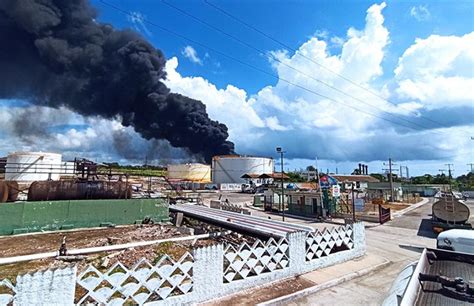 Pulso Online On Twitter El Grave Incendio Industrial De Cuba Prosigue