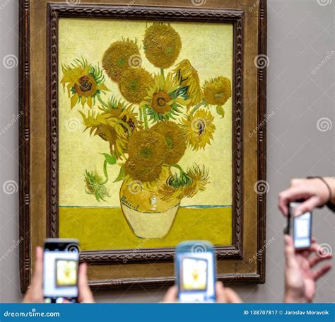 The Sunflowers By Vincent Van Gogh Editorial Photo | CartoonDealer.com ...