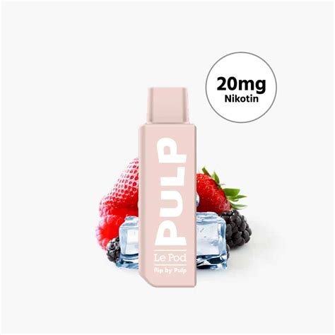 Le Pod Flip By Pulp Frozen Red Fruits Liquid Pod Mg