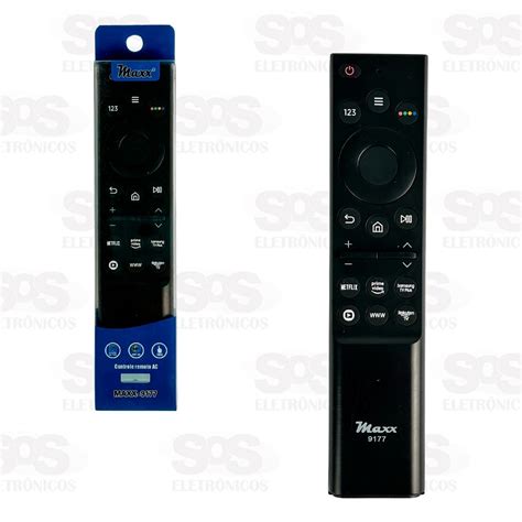 Controle Remoto Samsung Netflix E Prime V Deo Maxx