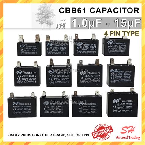 Senju Fan Capacitor Cbb Pin Uf Uf Uf Uf Uf Uf