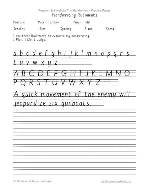 12 Italic Calligraphy Practice Worksheets - Free PDF at worksheeto.com