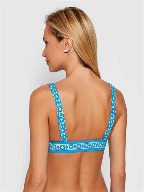 Michael Michael Kors Bikini Oberteil Geo Mm C Blau Modivo At