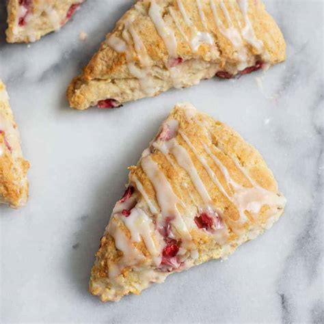 Vegan Strawberry Lemonade Scones Delish Knowledge