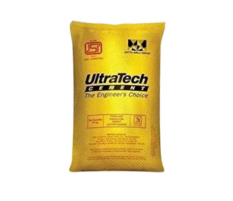 Grey Grade And Kg Ultratech Super Cement With High Bonding