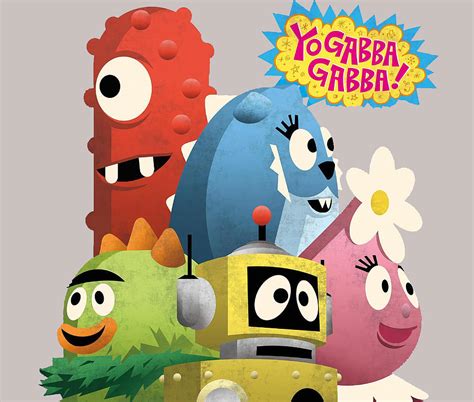 Yo Gabba Gabba Poster Red Painting By Taylor Muhammad Pixels