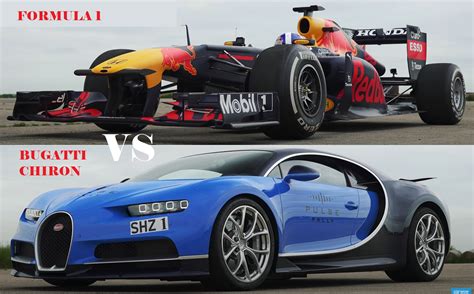 Bugatti Chiron Vs F1 Car Greatest Drag Race Of All Time ASCO