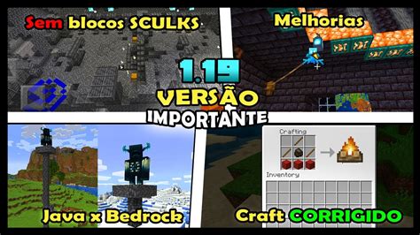 Minecraft 1 19 Saiu Nova AtualizaÇÃo Importante Veja O Que Mudou