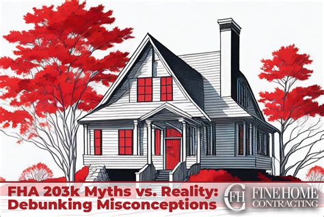 Fha 203k Renovation Loan Myths Vs Reality Debunking Common Beliefs