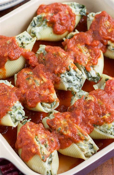 Vegan Spinach Artichoke Dip Stuffed Shells Stacey Homemaker