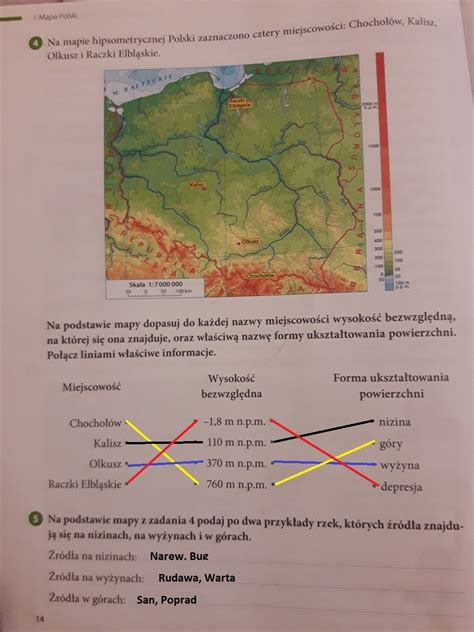 pomożecie zadanie na stronie 14 4 5 geografia klasa 5 Brainly pl