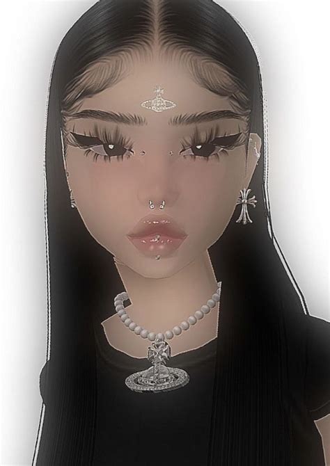 Septum Ring Nose Ring Aesthetic Hair Makeup Inspo Imvu Latina Pixie Fairy Animation