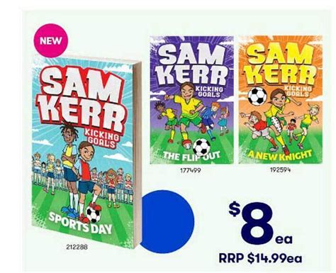 Sam Kerr Kicking Goals offer at BIG W