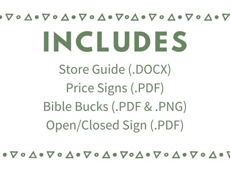 Bible Bucks Store Guide Deeper Kidmin