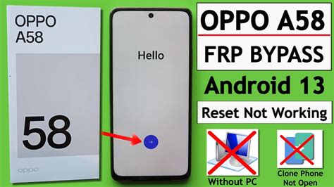 Oppo A Android Frp Bypass Unlock Fix Clone Phone Not Open