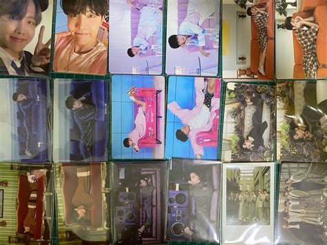 LF WTS BTS ASSORTED PHOTOCARDS RM JIN SUGA JHOPE JIMIN V JUNGKOOK