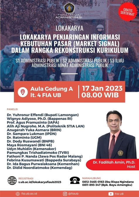 Program Studi Doktor Ilmu Administrasi Fakultas Ilmu Administrasi