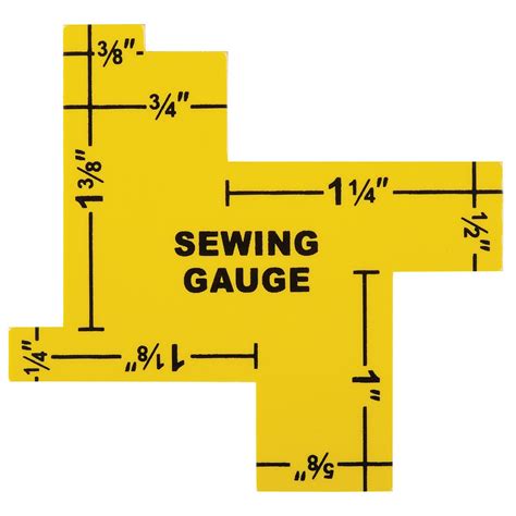 Sewing Gauge Tool - Precision Measuring | Connecting Threads