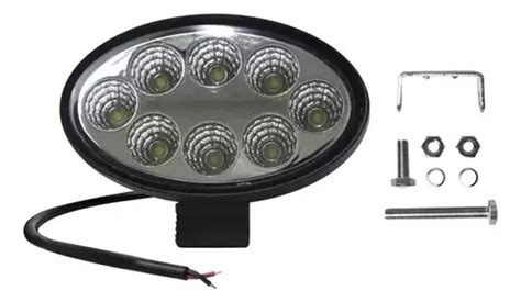 Farol Milha Auxiliar Leds W Oval V V K Off Road Mercadolivre