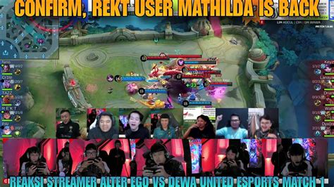 REKT ROAMER 100JT IS BACK REAKSI STREAMER ALTER EGO VS DEWA UNITED