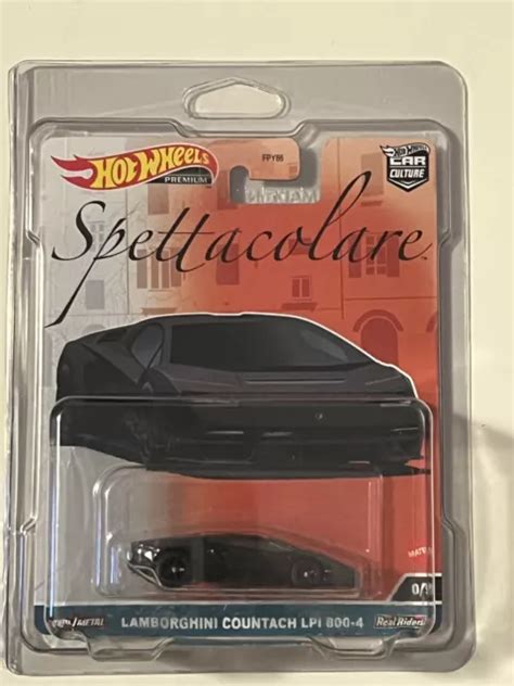 HOT WHEELS PREMIUM Car Culture Lamborghini Countach LPI Chase EUR PicClick FR