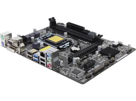 ASRock H81M-DGS LGA 1150 Intel H81 SATA 6Gb/s USB 3.0 Micro ATX Intel ...