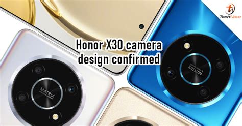Honor X30 teaser confirms Matrix AI Vision camera module, launches 16 ...