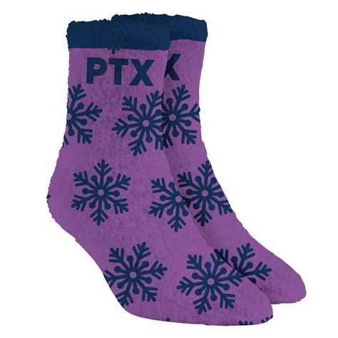 Ptx Fuzzy Purple Socks Pentatonix Official