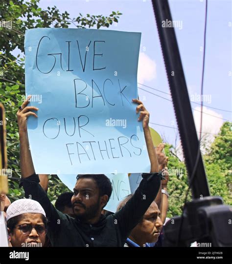 Dhaka Bangladesh 30th Aug 2022 On International Day Of Victims Of Enforced Disappearances