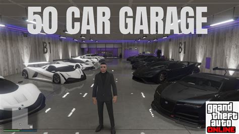 THE NEW 50 CAR GARAGE IN GTA 5 ONLINE YouTube