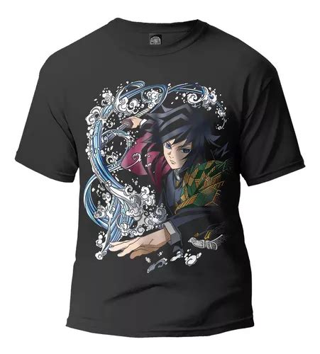 Playera Giyu Tomioka 2 Kimetsu No Yaiba Demon Slayer Tanjiro