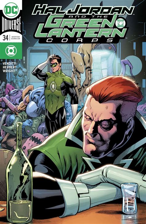 DC Comics Rebirth Universe Hal Jordan The Green Lantern Corps 34