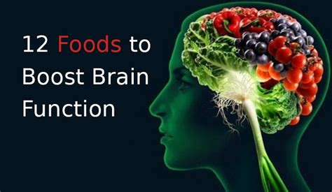 Foods To Boost Brain Function Healing Herbs