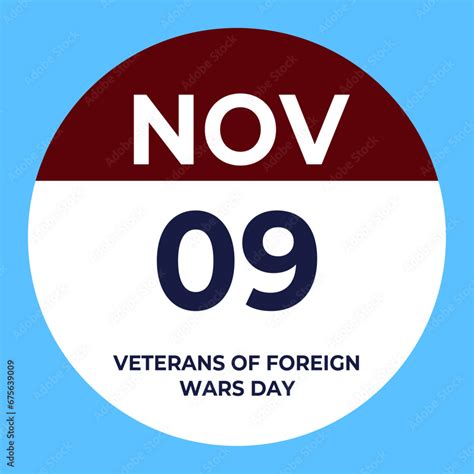 Vfw Day Vector Banner Design With Geometric Shapes And Vibrant Colors