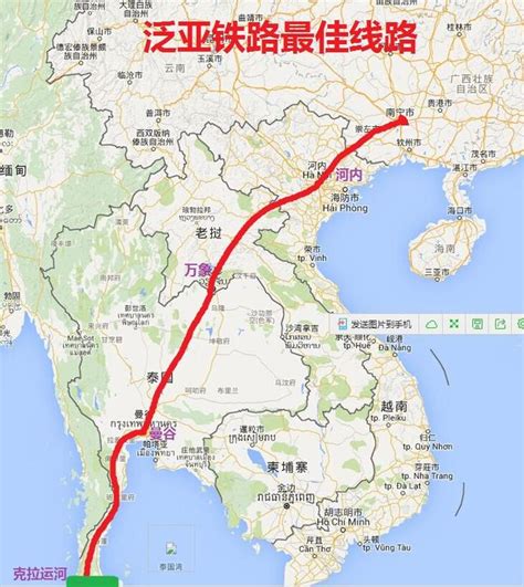 中國版「泛亞鐵路」的最佳線路 每日頭條