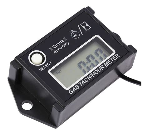 Tacômetro Digital Lcd Tach hora Medidor Rpm Testador Para 2 Mercado