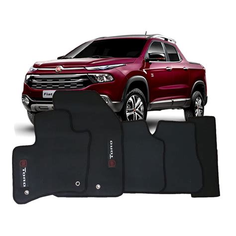 Jogo Tapete Interno Personalizado Fiat Toro