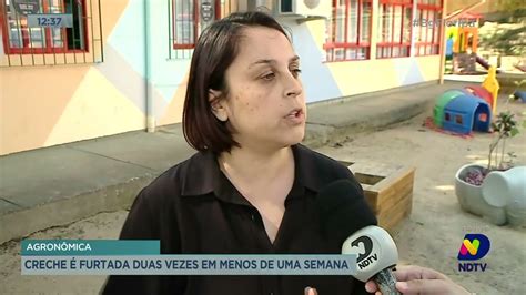 Creche Furtada Duas Vezes Em Menos De Uma Semana Em Florian Polis